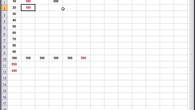 EXCEL 2003 10-Toplama 1 смотреть онлайн