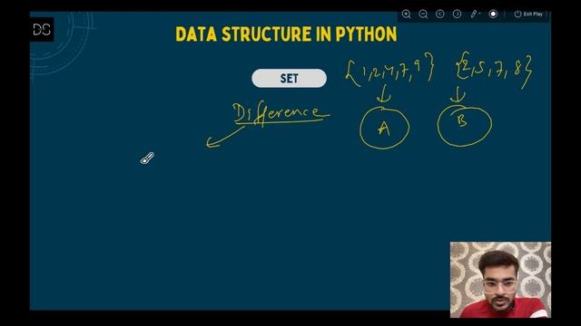 Set UNION, INTERSECTION & DIFFERENCE in python | Python for Data Science | Data Science full course смотреть онлайн