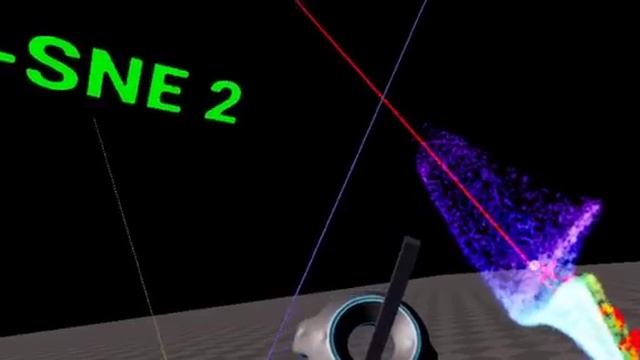 Another t-SNE dimension reduction algorithm in VR environment смотреть онлайн