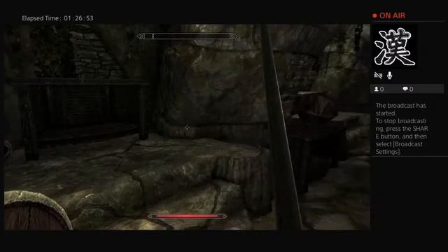 First Time Playing Skyrim Stream