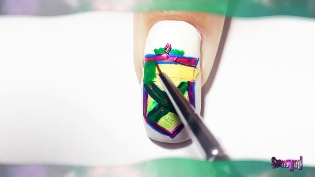 Slytherin Crest ⎮ Hogwarts Houses ⎮ Freehand Nail Art Tutorial смотреть онлайн