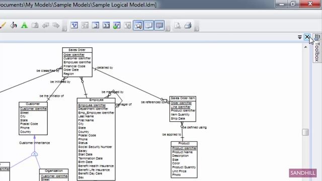 PowerDesigner User Interface R16.5 SP05 смотреть онлайн