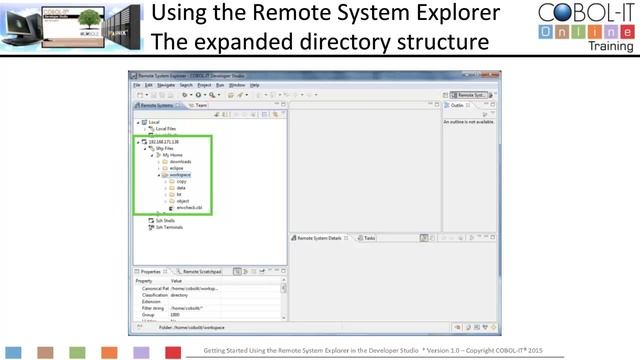 Getting Started using the Remote System Explorer in the Developer Studio смотреть онлайн