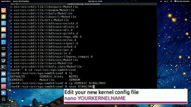 How-to Compile and install the kernel on FreeBSD 9.2 [HD] смотреть онлайн