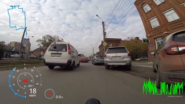 Пробки из-за перекрытия юбилейного моста. ул.Лермонтова. г.Омск Город глазами велосипедиста #70 смотреть онлайн