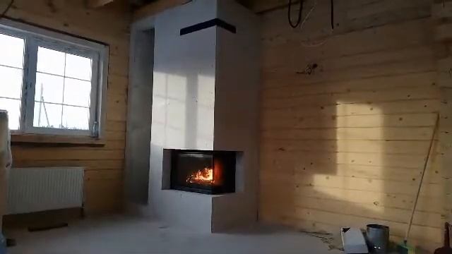 Монтаж углового камин Экокамин Альфа 700 №1 смотреть онлайн