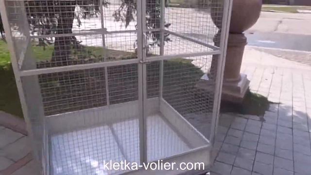 Клетка для крупного попугая Ары. Размер 1,7 х 1,2 х 1 м. смотреть онлайн