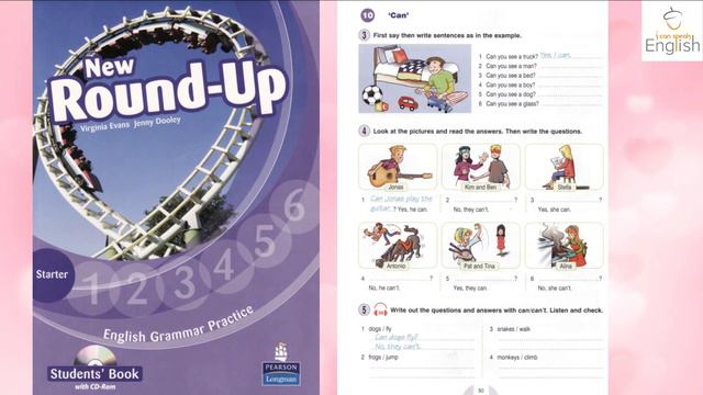 New Round Up Starters, Unit 10, Can смотреть онлайн