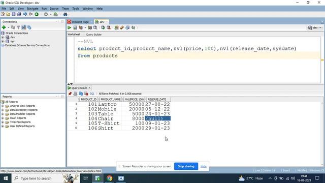 NVL and Decode in Oracle SQL смотреть онлайн