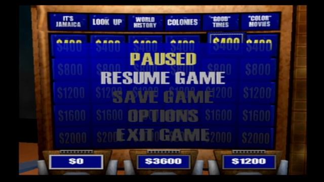 Jeopardy PS2 2nd Run Game 42 смотреть онлайн