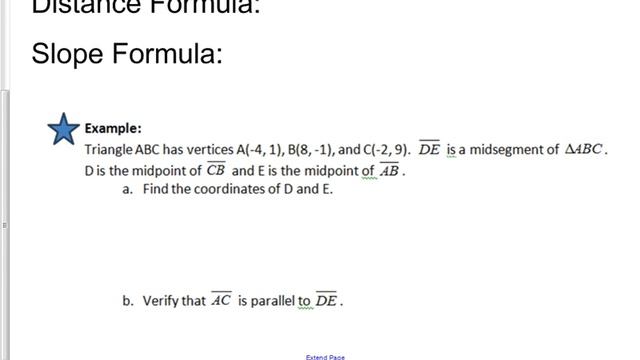 5.1 Midsegments of Triangles смотреть онлайн