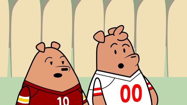 Big Game | Super Bowl Fun | Family Time | Football | Cartoon for Kids| Bear Family | #PantsBear смотреть онлайн