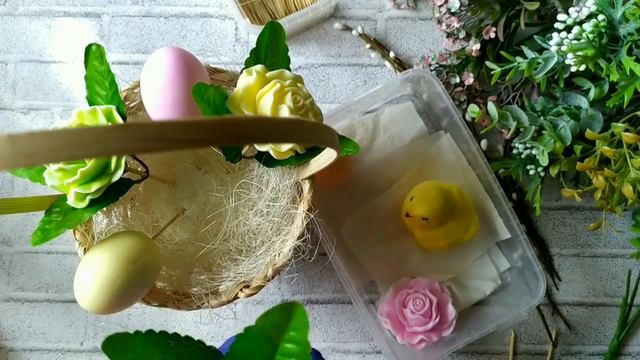 Букет из мыла к Пасхе/Мыловарение/Кузнецовы Family смотреть онлайн