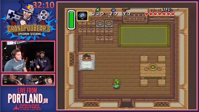 GrandPooBear's Speedrun Sessions: Link to the Past No Sword By Andy: So Many Glitches! смотреть онлайн