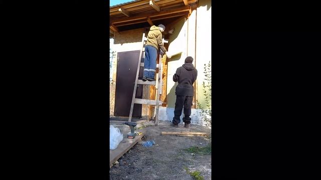 Утепляем дом.Обшивка сайдингом. смотреть онлайн