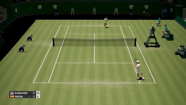Novak Djokovic Vs Rafael Nadal - AO International Tennis - PS4 Gameplay