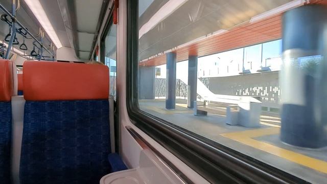 Иволга 2. МЦД 2. От станции Печатники до Москворечья. 4k video, 4к видео. смотреть онлайн