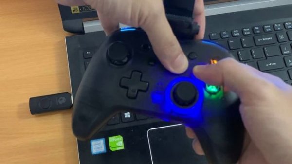 How to connect GameSir T4 pro with PC laptop wirelessly