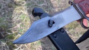 Почему советский штык нож от Калашникова был тупым и его не точили