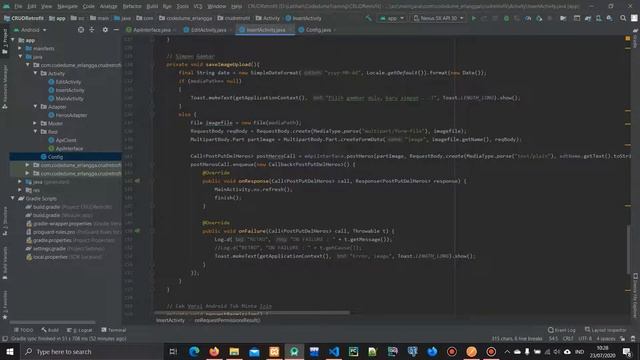 Android CRUD Upload Image Sederhana dengan Retrofit dan REST API Codeigniter - Bagian 3 смотреть онлайн