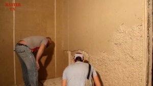 Штукатурка гипсовая хоппер ковшом Штукатурка стен своими руками