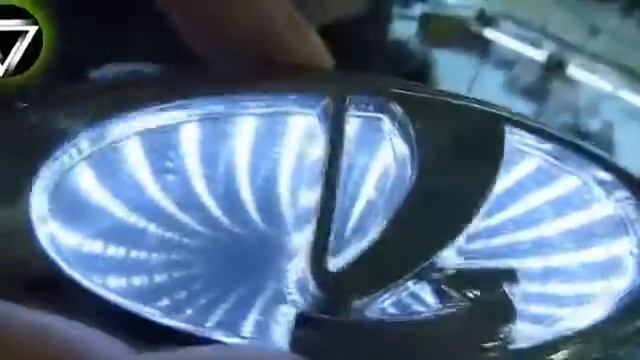 3D логотип LADA (Лада) с подсветкой смотреть онлайн