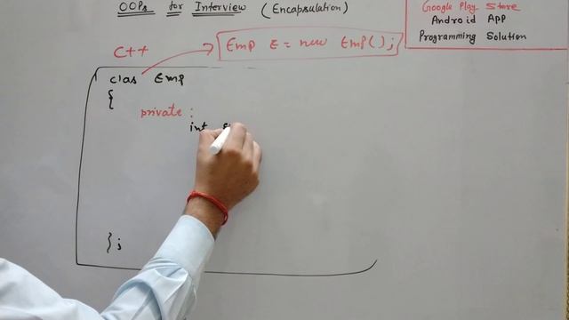Encapsulation, Oops concepts for Interview, Java and C++ смотреть онлайн