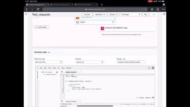 Lambda Layers - import requests i Python - uddannelse смотреть онлайн