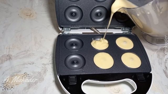 How To Make Donuts & Waffles with One same Machine? Part 2 The 3in1 Grill/Waffle/Donut Maker Review смотреть онлайн