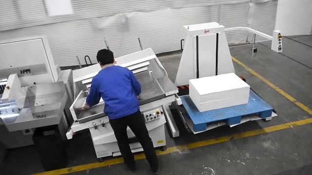 Станок для резки бумаги и картона смотреть онлайн