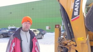 Отзыв оператора после 1000 м/ч на экскаваторе-погрузчике SANY BHL95.