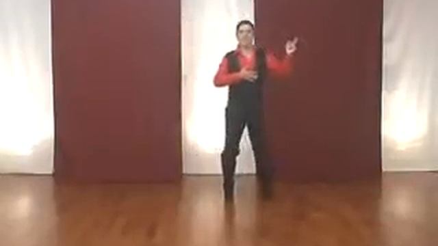 Bachata Tango - Rock Step with Knee Swing смотреть онлайн