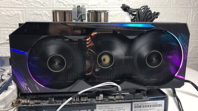 Perfect solution to the high temperature problem of GIGABYTE AORUS GeForce RTX 3090 XTREME 24G смотреть онлайн
