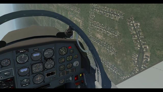 First flight in freeware Socata TB-30 Epsilon from Restauravia (X-Plane 11) смотреть онлайн