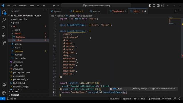 React component Tooltip | #reactjs #typescript #tailwindcss смотреть онлайн