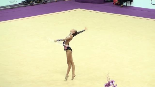 Annenkova Irina, Russia, hoop. Grand Prix Moscow 19.02.2016 смотреть онлайн