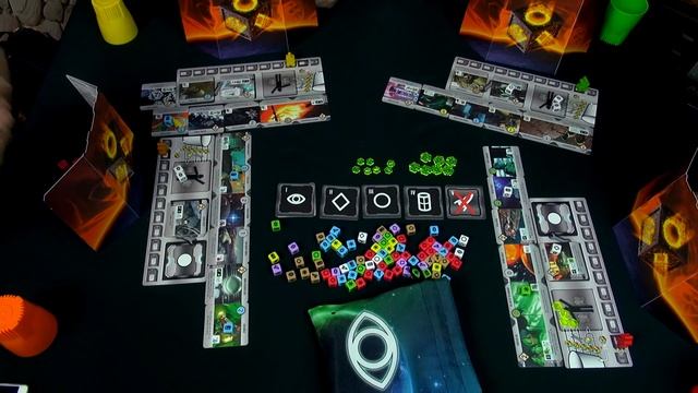 Roll for the Galaxy (Кубарем по галактике) - Игровой Процесс на "Два в Кубе" смотреть онлайн