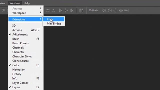 COMO ATIVAR O ADOBE MINI BRIDGE E A TIMELINE NO PHOTOSHOP CS6 смотреть онлайн