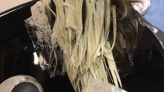 Мелирование +тонирование+стрижка смотреть онлайн