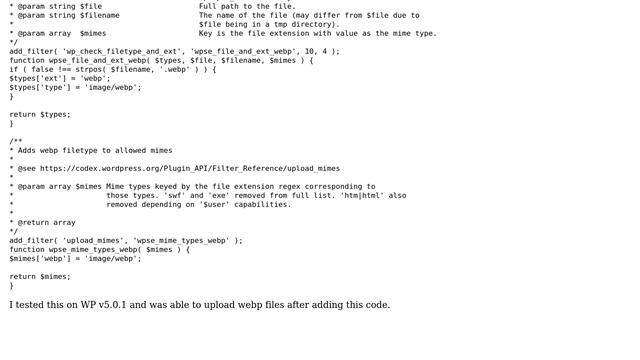 Wordpress: Allowing WebP uploads? (3 Solutions!!) смотреть онлайн