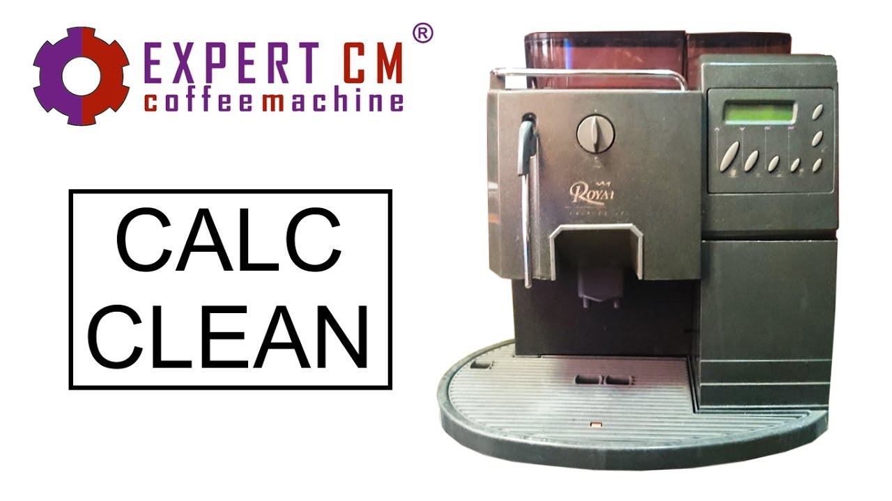 Чистка от накипи кофемашины Saeco Royal Cappuccino смотреть онлайн