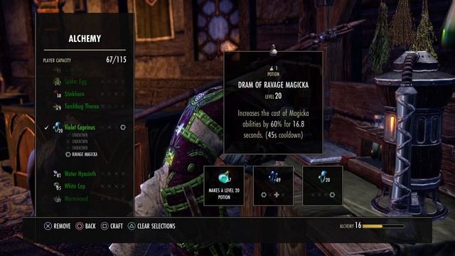 Craft Dram Of Ravage Magicka ESO смотреть онлайн
