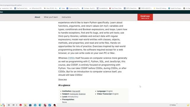 CS50 INTRODUCTION PROGRAMMING WITH PYTHON смотреть онлайн