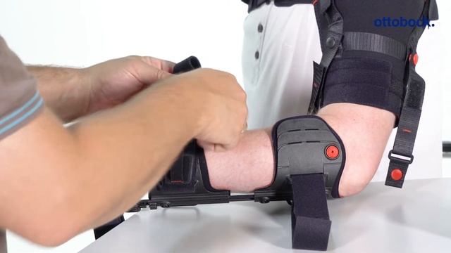 Плечевой ортез Omo Neuraxa. Как правильно подобрать размер и надеть ортез. смотреть онлайн