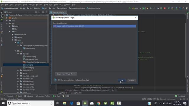 Android Kotlin Pokemon Go Game UiSettings and Markers смотреть онлайн