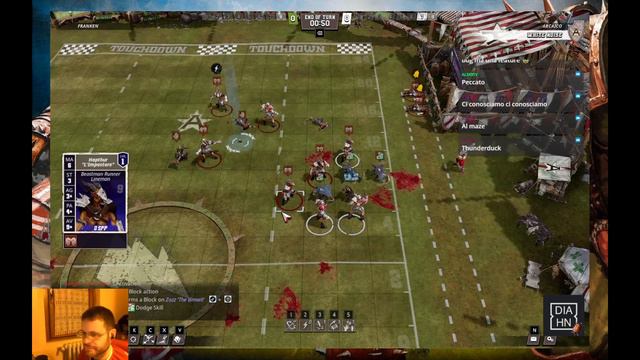 Ladder Mugello su BB3, match 1 - Skaven vs Chaos Chosen смотреть онлайн