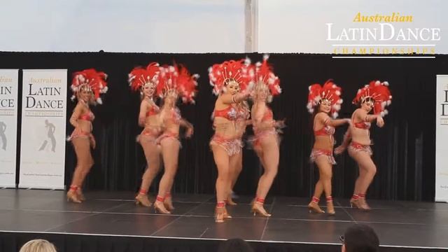 Latin Dance Sensation Samba - Amateur Mixed Latin Shines Team - ALDC 2015 смотреть онлайн