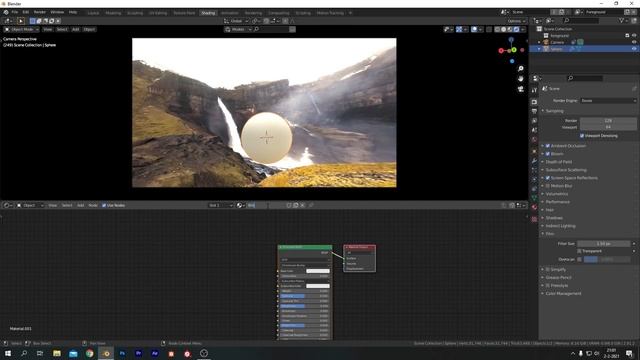 Sci-Fi Motion Tracking and Compositing in Blender 3D EEVEE смотреть онлайн