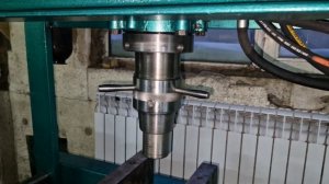 Завершение полного восстановления гидравлического пресса ОКС1671