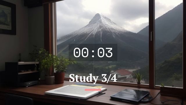 25/5 Pomodoro: 4 Stages of Study/Work With Me смотреть онлайн